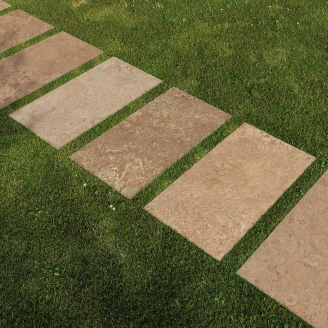 Novoceram Utomhus Klinker Tiber Natural Matt-Struktur 3D 60x90 cm Tjocklek 20 mm