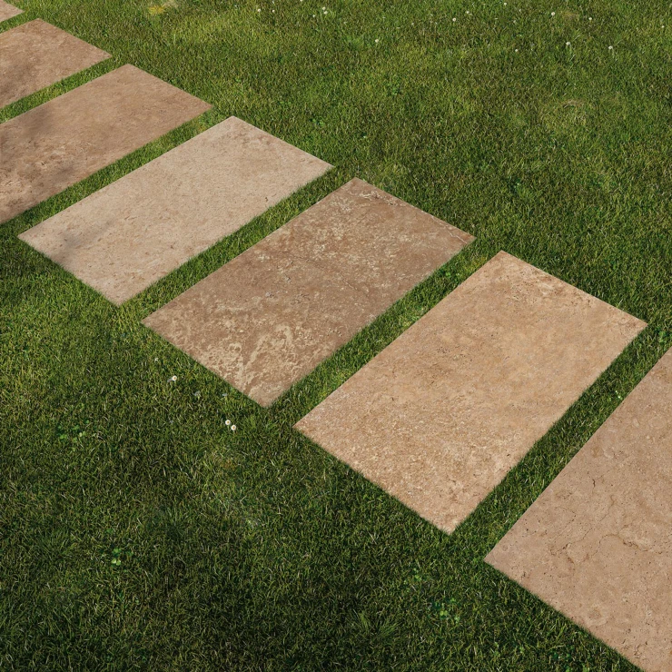 Novoceram Utendørsflis Tiber Novoceram Natural Matt Struktur 3D 60x90 cm Tykkelse 20 mm
