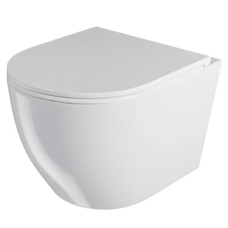 Vägghängd Toalett <strong>Gesolo</strong>  Vit Blank