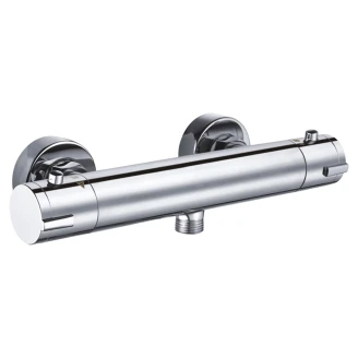 Duschblandare <strong>Lucento</strong>  Krom Blank med Termostat
