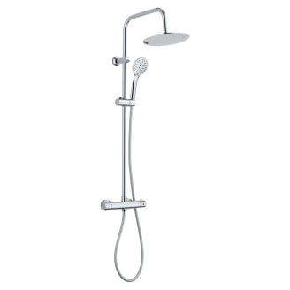Takduschset <strong>Aether</strong>  Krom Blank med Termostat