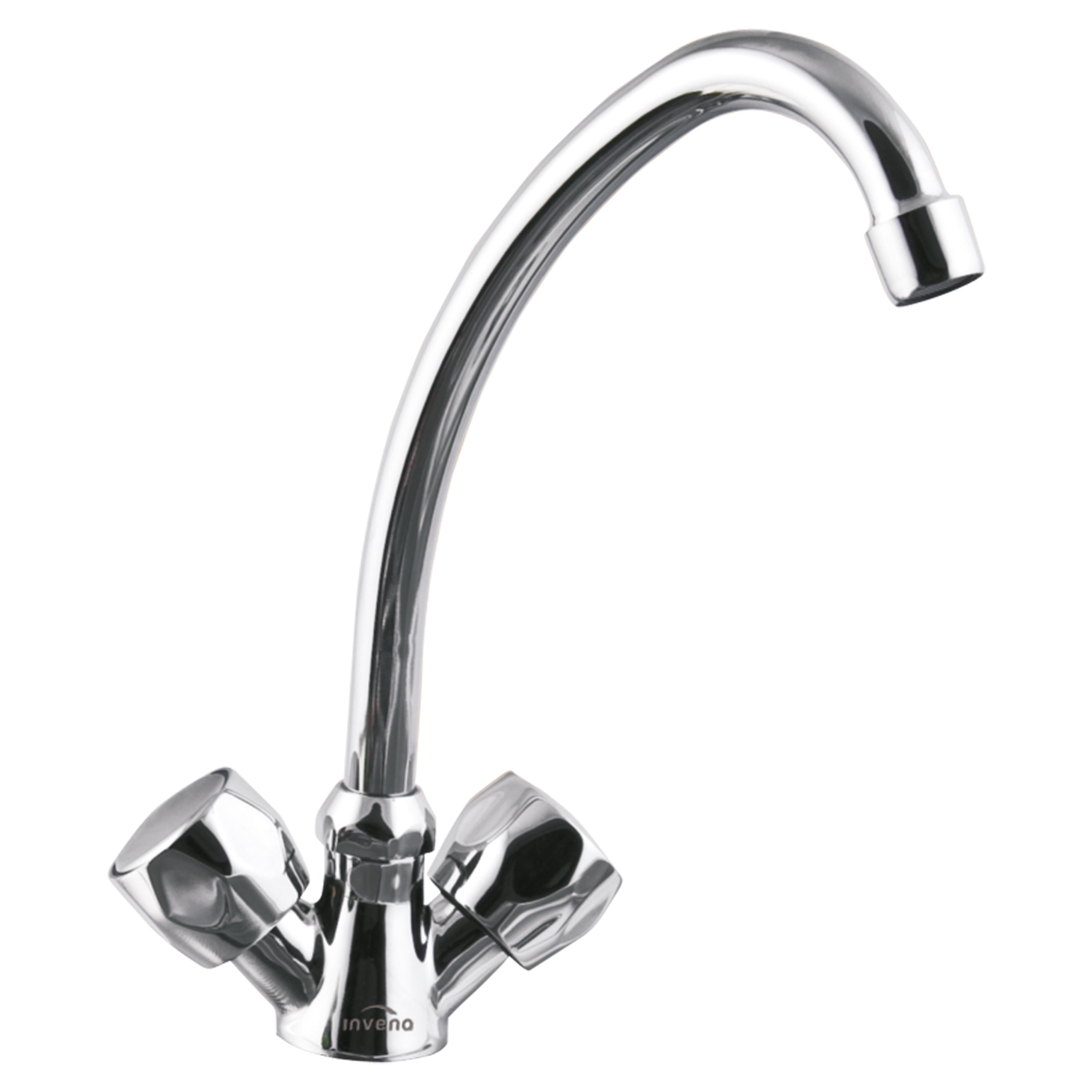 Tvättställsblandare Wexford 20 cm Krom Blank