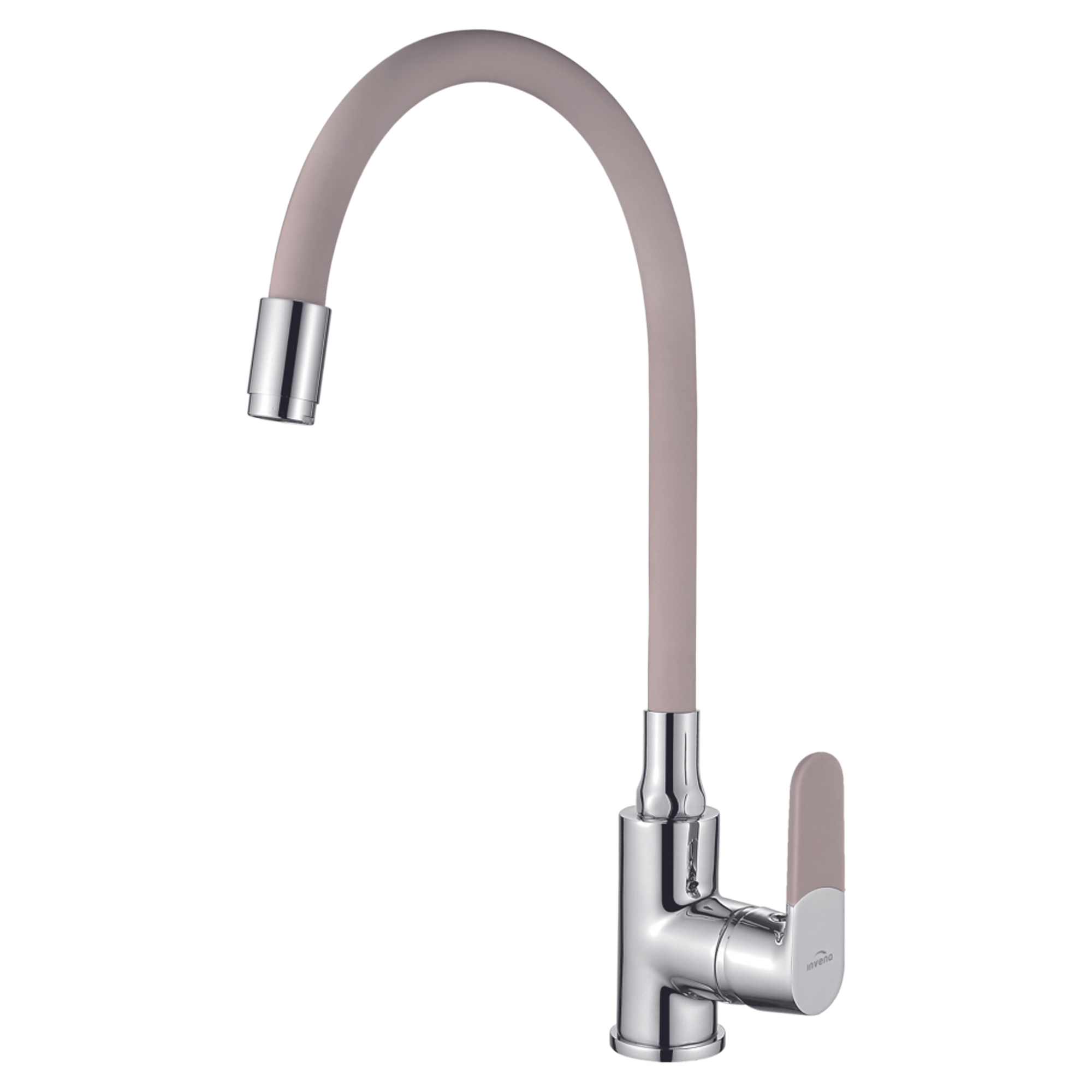 Köksblandare Flexio Beige-Krom Matt med Flexibel Pip