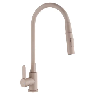 Köksblandare <strong>Taormina</strong>  Beige Matt med Flexibel Pip