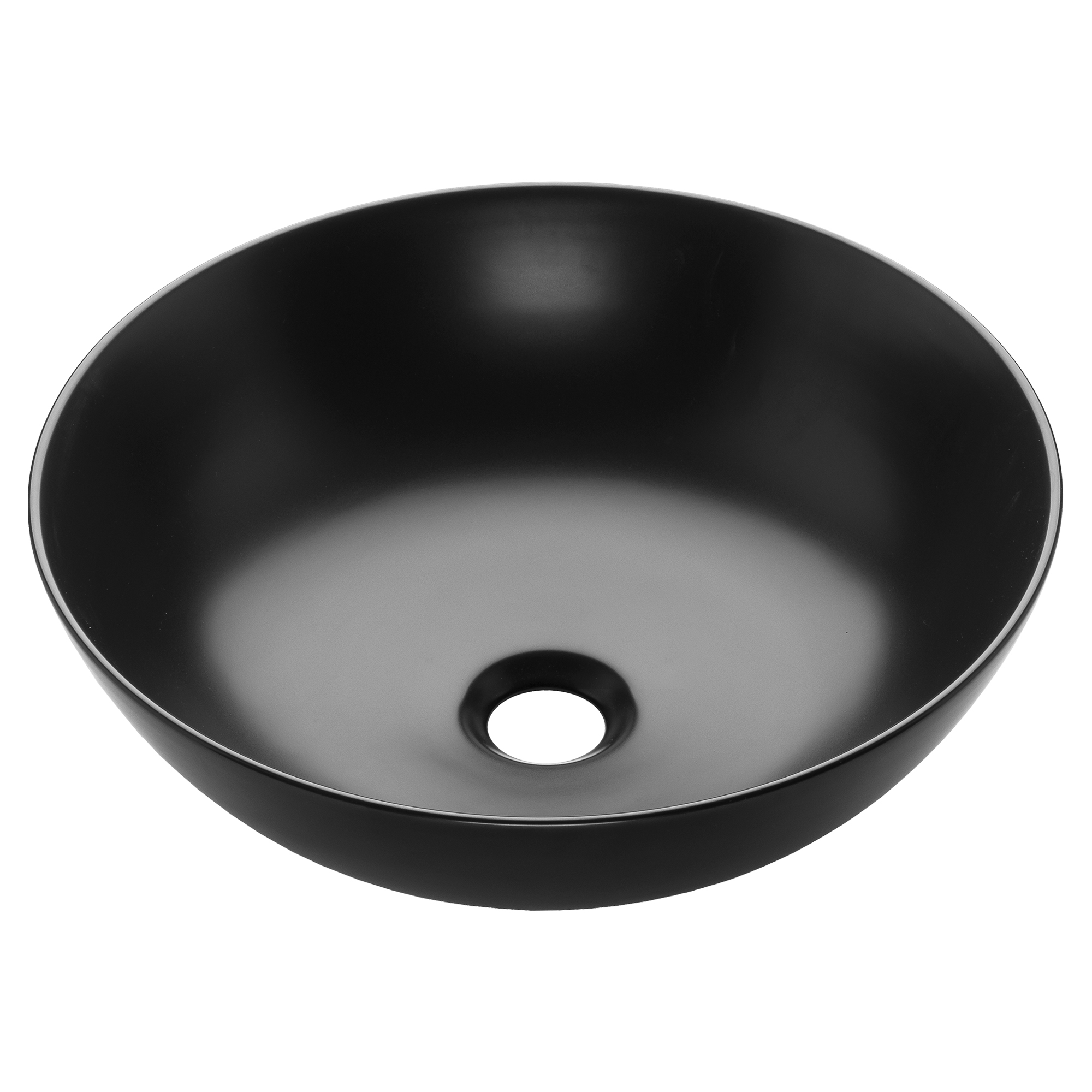 Tvättställ Rivoli Svart Halvmatt 40 cm