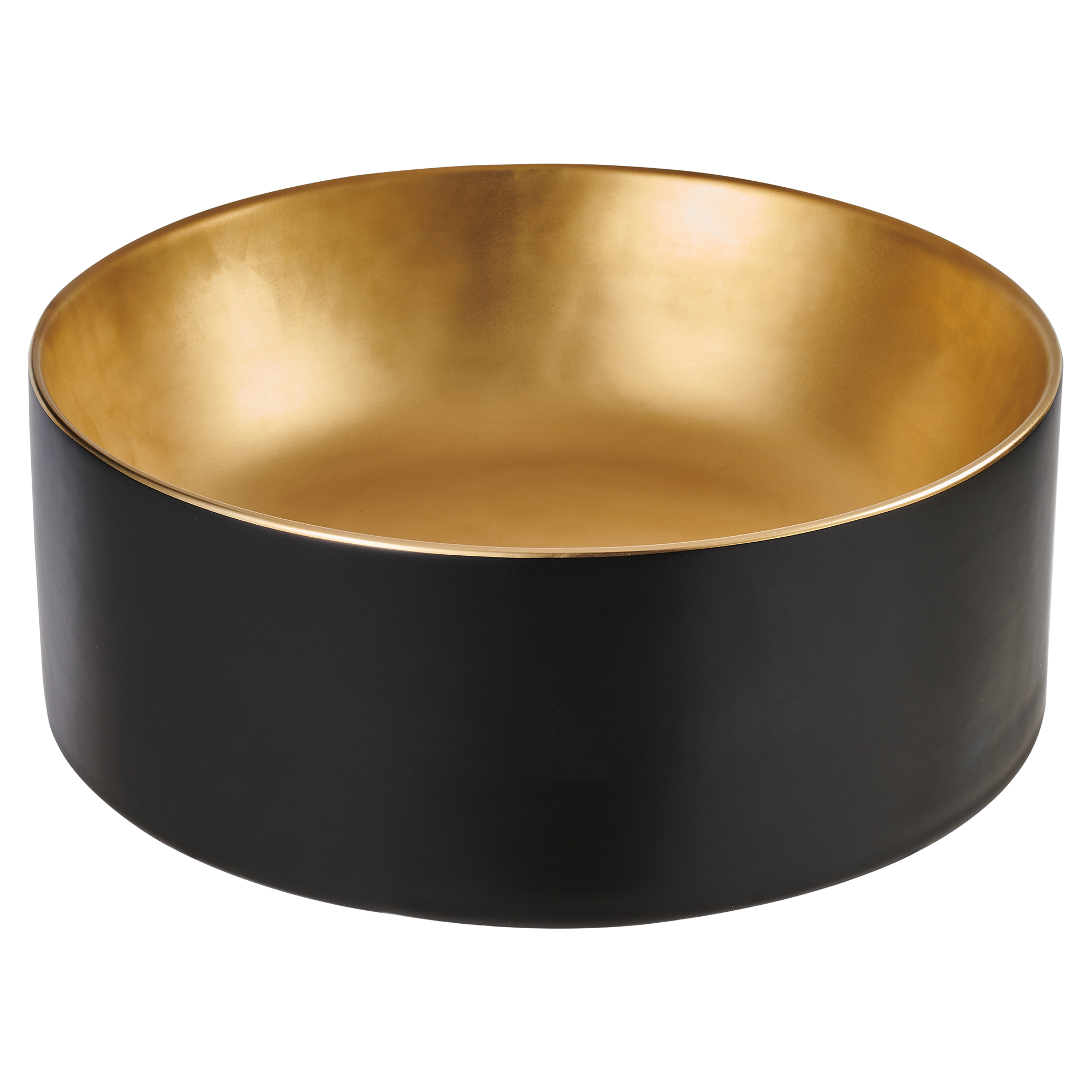 Tvättställ Opena Rund Guld-Svart 42 cm