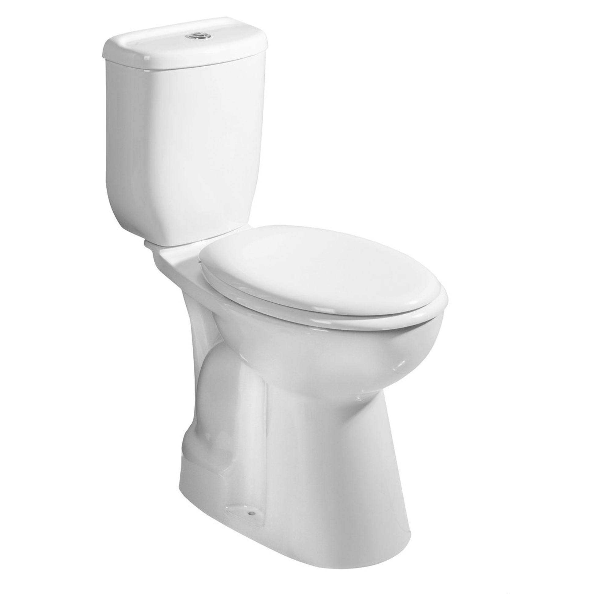 Hög Toalett Noctis Vit Blank