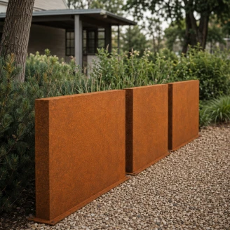 Cortena Skärm <strong>Espada</strong>  Cortenstål 60x15x60 cm