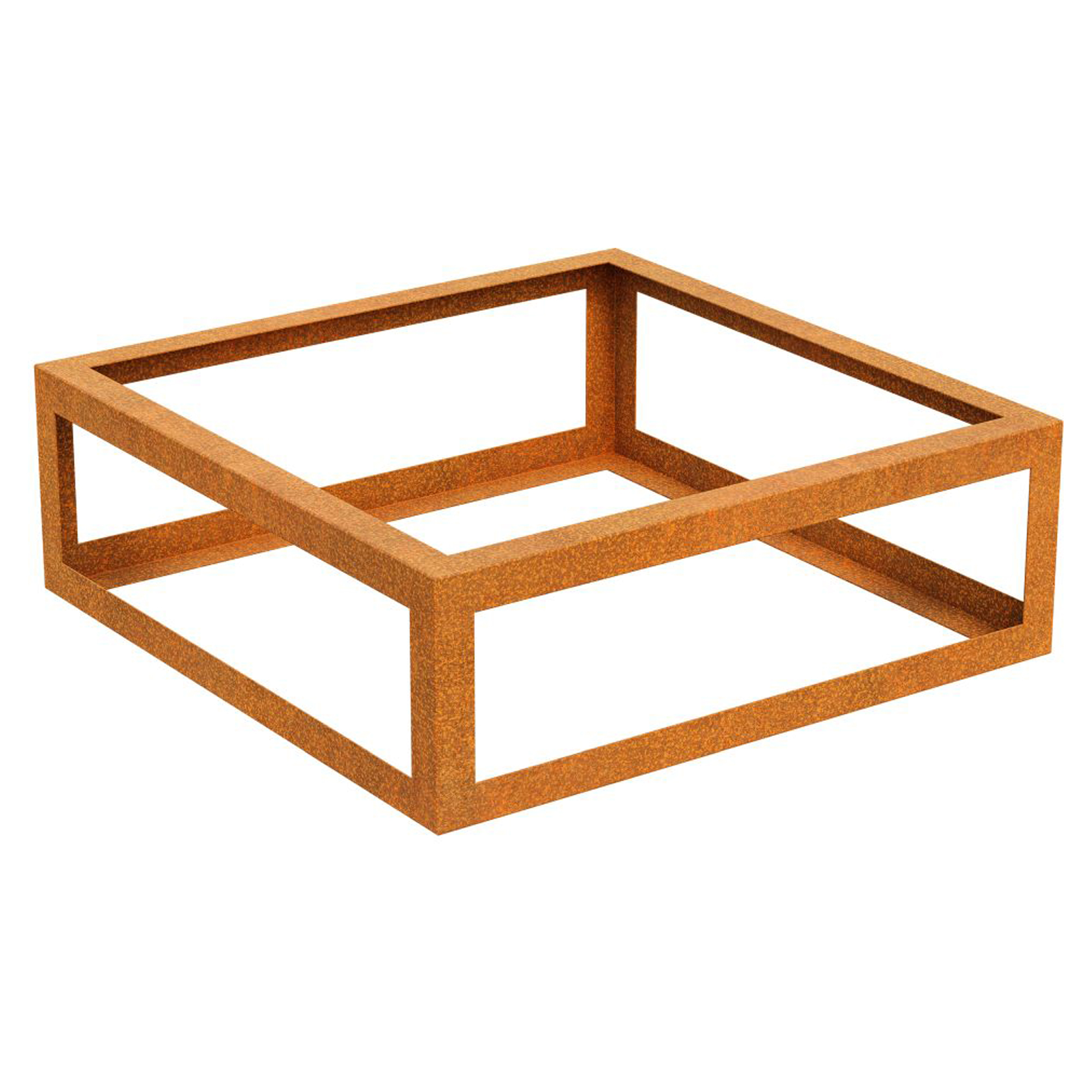 Cortena Planteringsram Paquete Cortenstål 90x90x30 cm