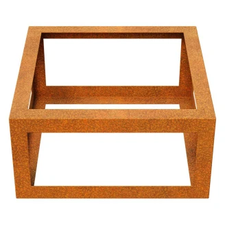 Cortena Planteringsram <strong>Paquete</strong>  Cortenstål 60x60x30 cm