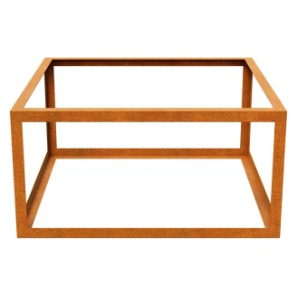 Cortena Planteringsram <strong>Paquete</strong>  Cortenstål 120x120x60 cm