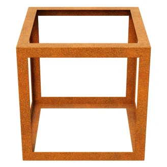 Cortena Planteringsram <strong>Paquete</strong>  Cortenstål 60x60x60 cm