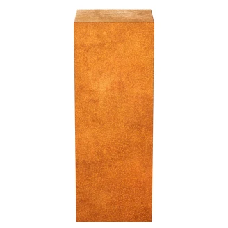 Cortena Trädgårdspiedestal <strong>Simple Corten</strong> stål 45x45x120 cm