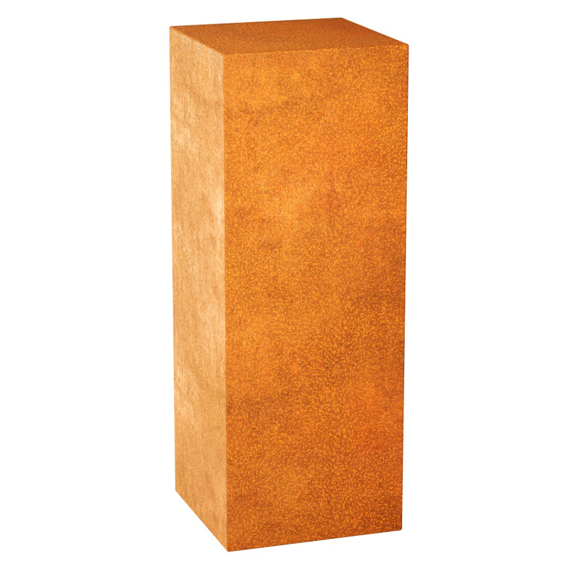 Cortena Trädgårdspiedestal Simple Cortenstål 45x45x120 cm