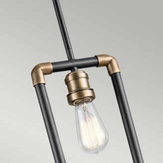 Kichler Hängande Lampa Imahn Svart, Mässing