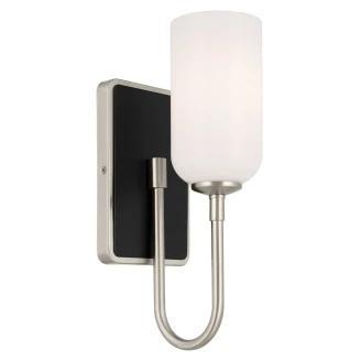 Kichler Vägglampa <strong>Solia</strong>  Krom, Svart