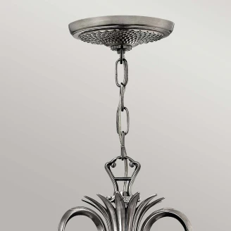 Hinkley Hängande Lampa Hepta <strong>Plantation</strong>  Antik Nickel