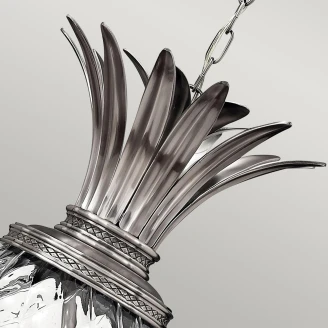 Hinkley Hängande Lampa Quadra <strong>Plantation</strong>  Antik Nickel