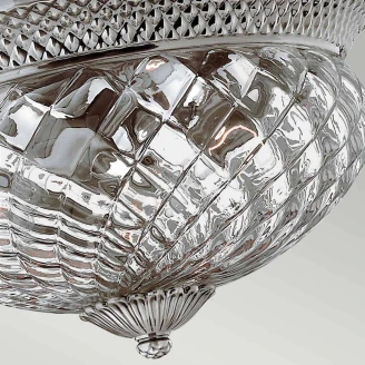 Hinkley Taklampa Trio <strong>Plantation</strong>  Antik Nickel