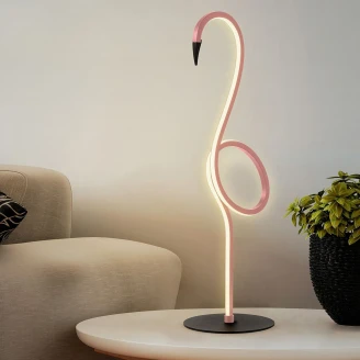 Elstead Bordslampa <strong>Flamingo LED</strong>  Rosa