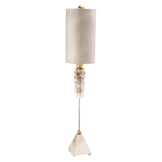 Flambeau Bordslampa <strong>Madison Gamma</strong>  Beige, Guld