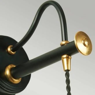 Elstead Vägglampa <strong>Douille</strong>  Antik Mässing