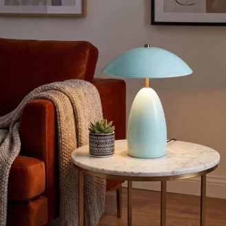 Alora Mood Bordslampa M <strong>Poppy</strong>  Ljusblå