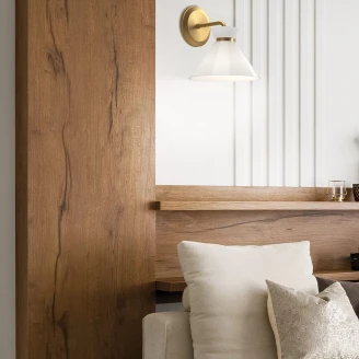 Alora Mood Vägglampa <strong>Halston</strong>  Guld