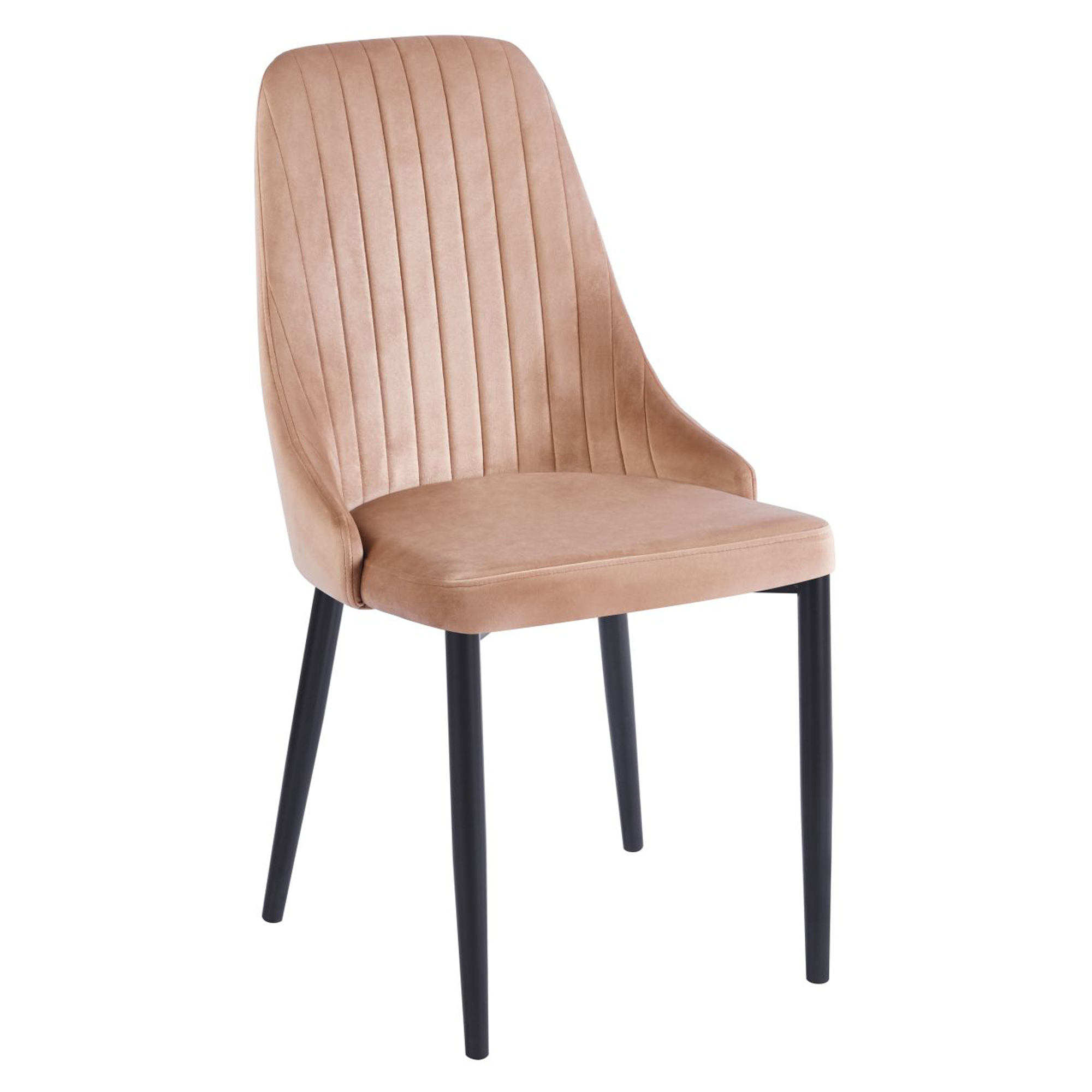 Stol Ellery Sammet Beige