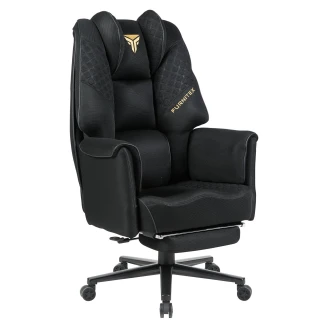 Gamingstol med Fotstöd <strong>Kelron</strong>  Svart