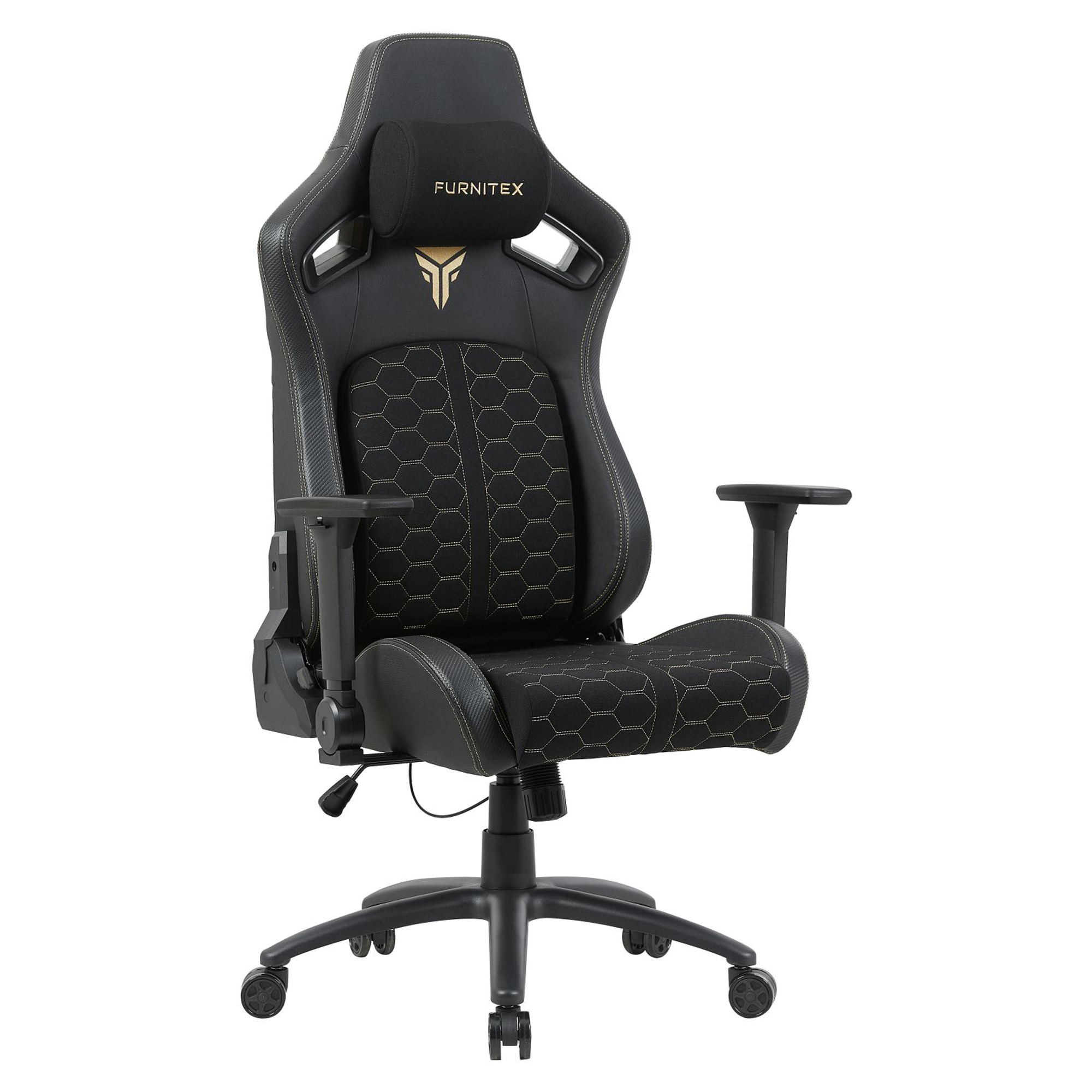 Gamingstol Ergonomisk Kelron Svart