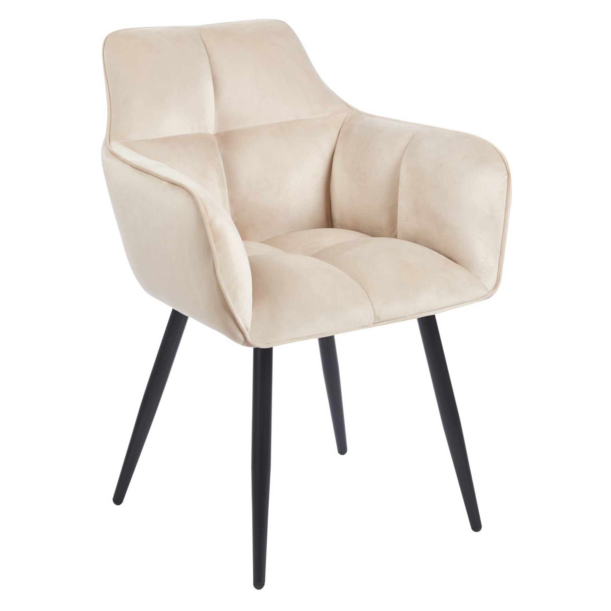 Stol med Armstöd Easton Beige