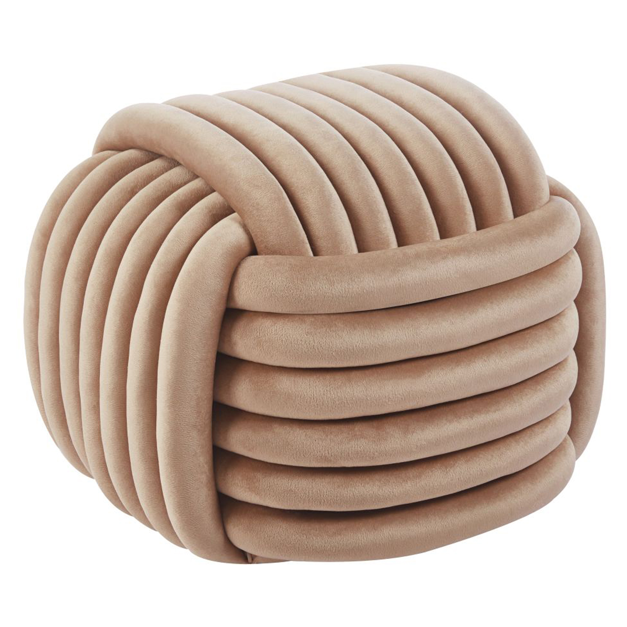 Sittpuff Wistoria Ljusbrun 50 cm