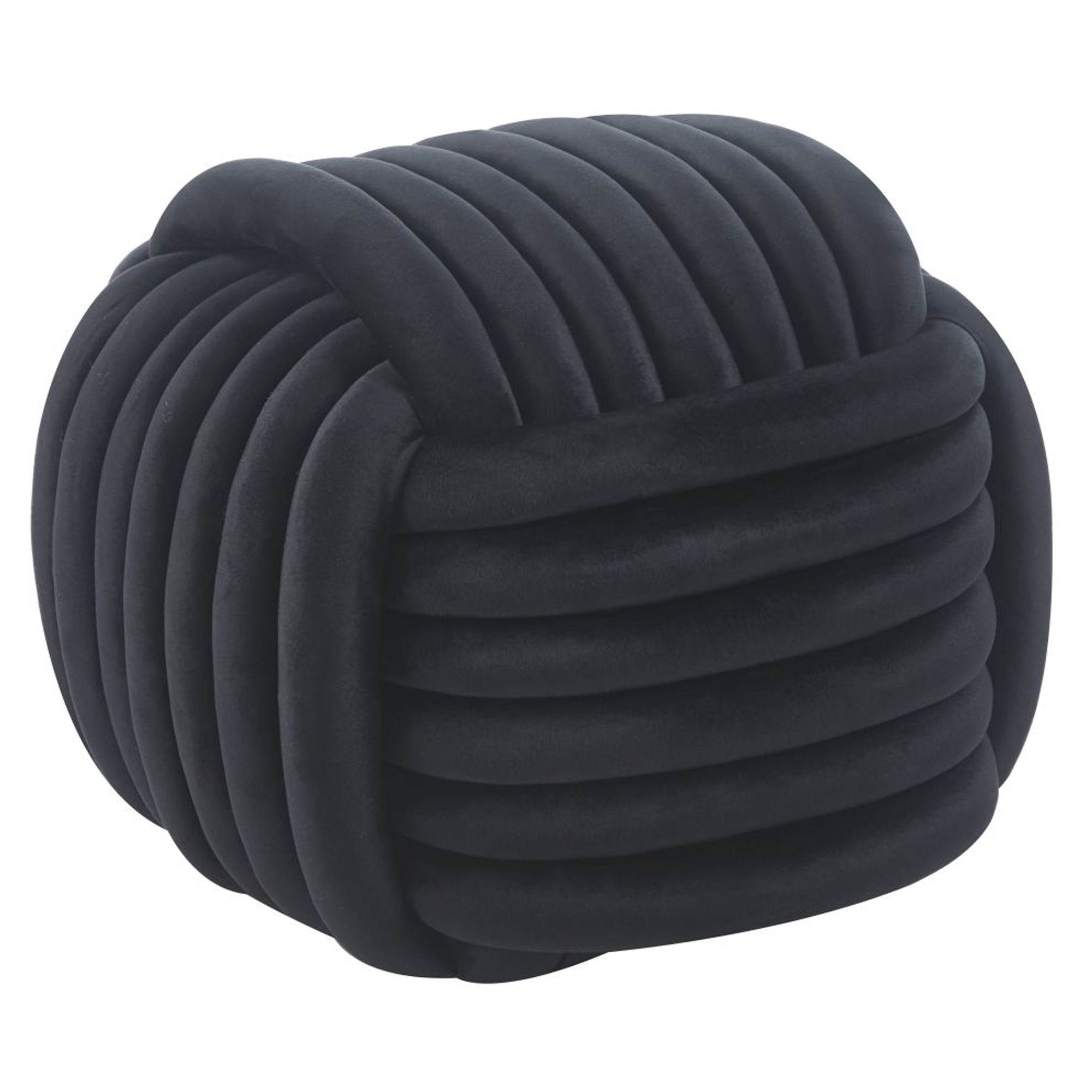 Sittpuff Wistoria Svart 50 cm
