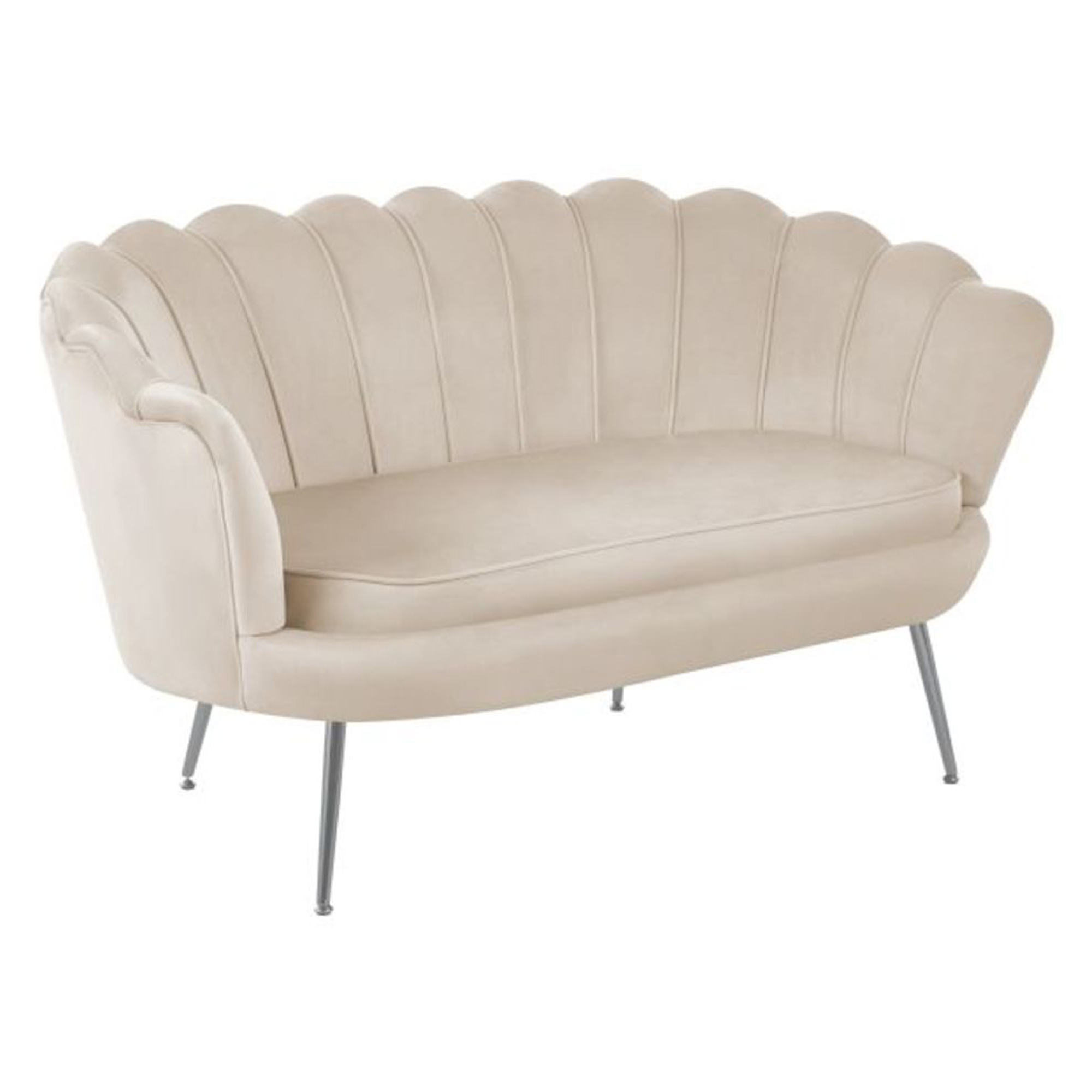 Soffa med Ben Silver Hightlands Beige