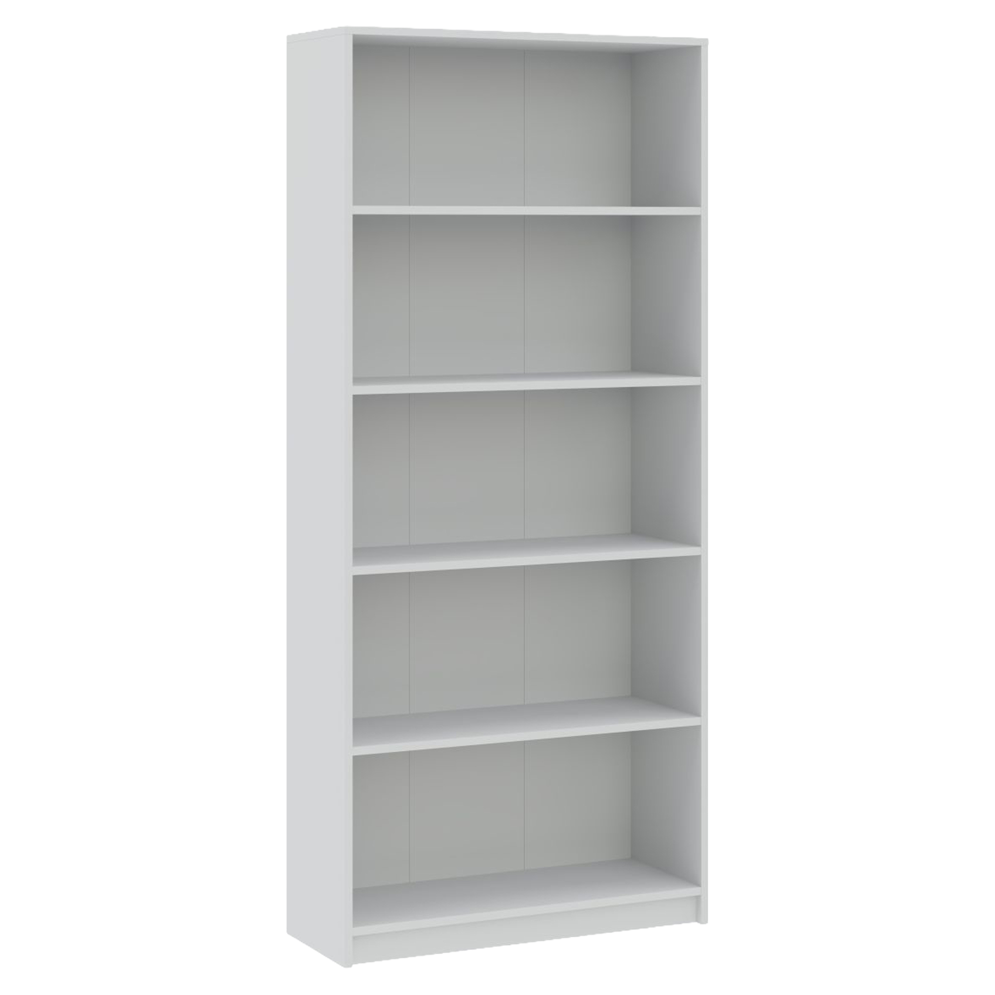 Bokhylla Villa Altum Vit 80x30x180 cm