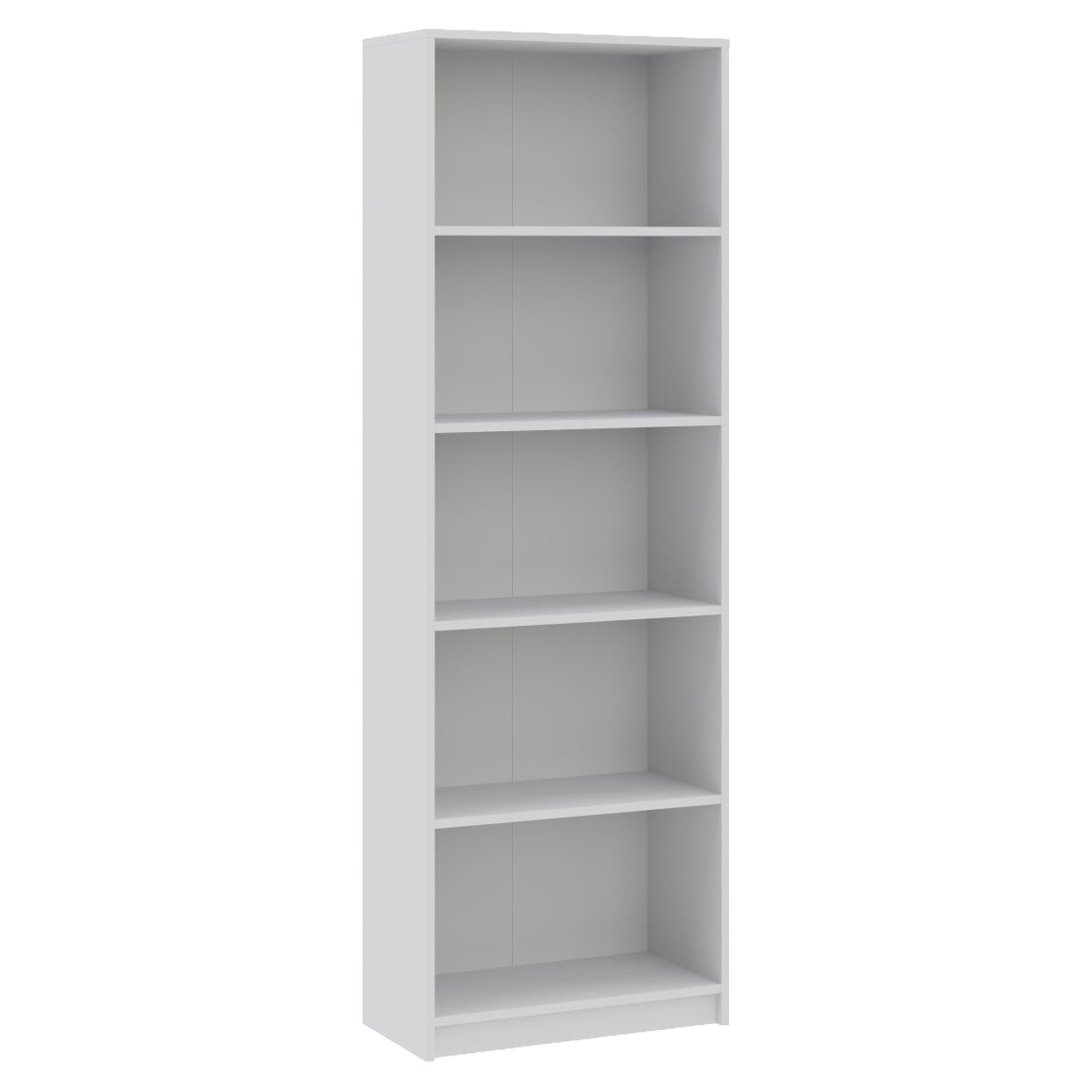 Bokhylla Villa Altum Vit 60x30x180 cm
