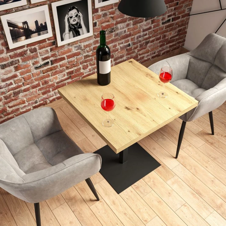 Matbord med Ben T Latio Ek Artisan 67x67 cm