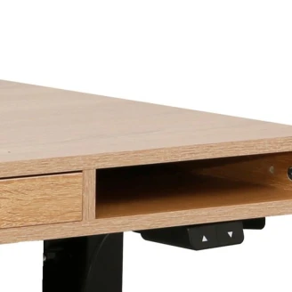 Skrivbord Justerbar Höjd Movilis Trä 120x60 cm