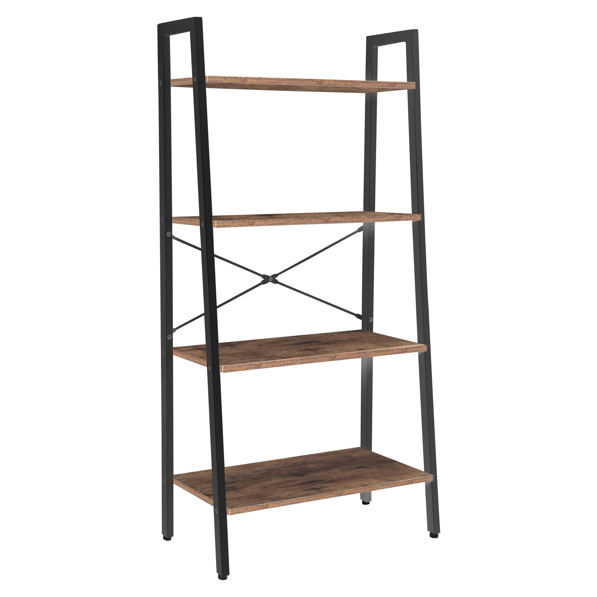 Hylla Westline Brun Trä, Svart 130 cm