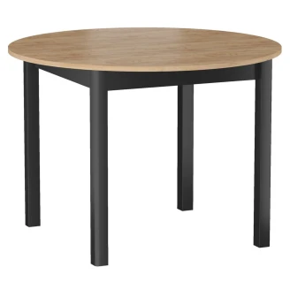 Matbord <strong>Langley</strong>  Guld Ek 102-144x102 cm