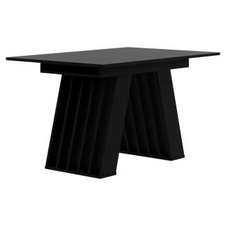 Matbord <strong>Brixton</strong>  Svart 120-160x80 cm