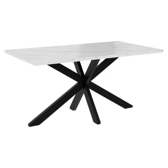 Matbord <strong>Oakmont</strong>  Vit Marmor 160x90 cm