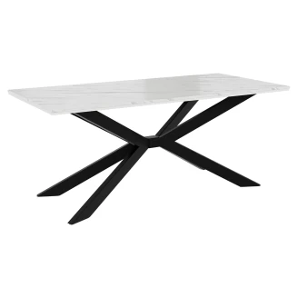 Matbord <strong>Chadwick</strong>  Vit Marmor 190x90 cm