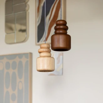 Zuiver Hängande Lampa <strong>Dicky</strong>  Beige, Ek