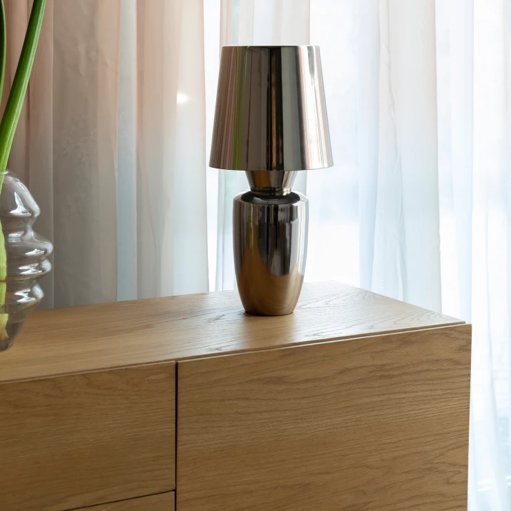 Zuiver Bordslampa Classy Silver