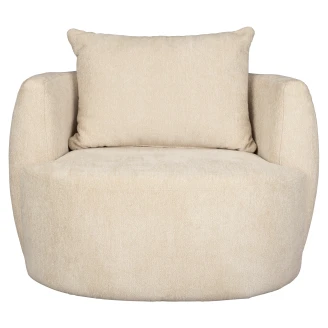 Dutchbone Loungefåtölj <strong>Rocca</strong>  Beige