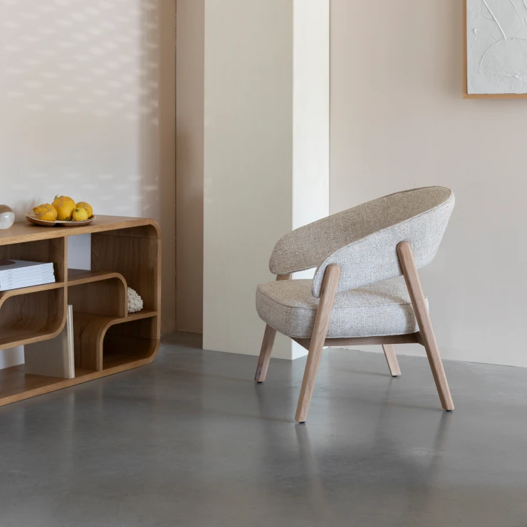 Zuiver Concept Loungefåtölj Bright Beige