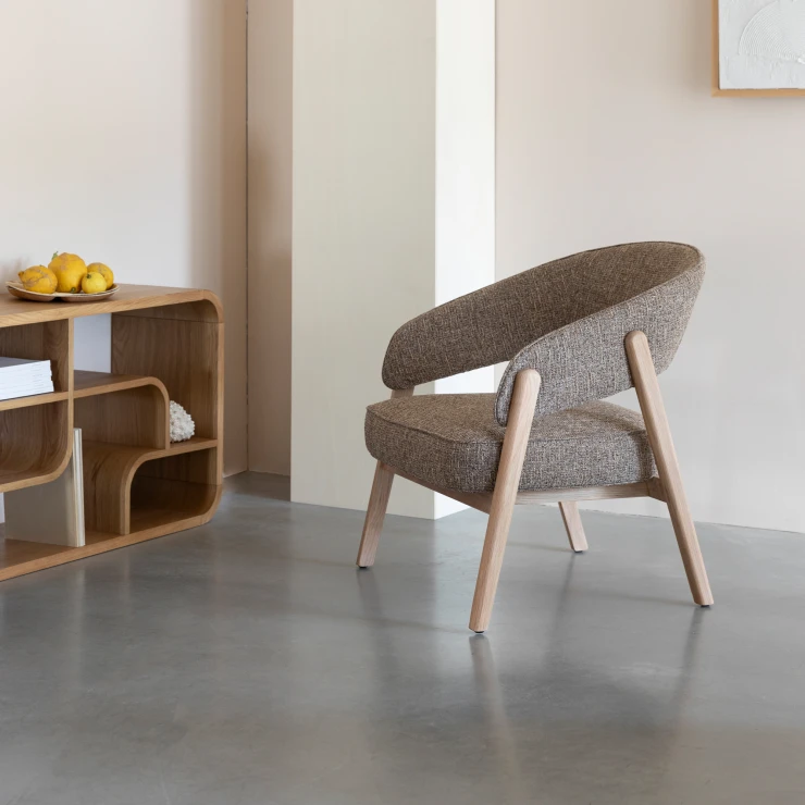 Zuiver Concept Loungefåtölj Bright Brun