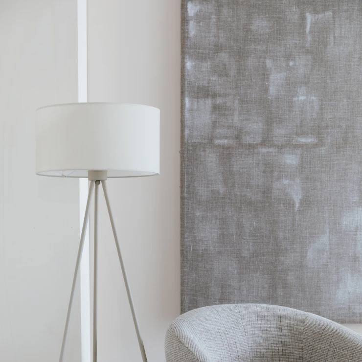 Golvlampa Signe Beige